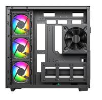 POWERBOOST PBA4375B-750W 80+ BRONZE 7*12cm ARGB Fanlı USB 3.0 Seaview Gaming Siyah Kasa